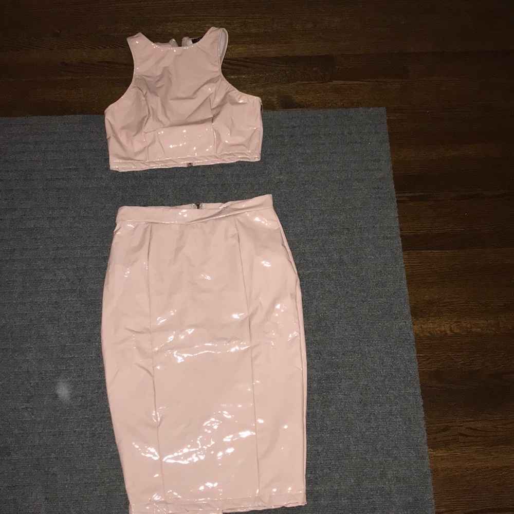 Latex two piece set